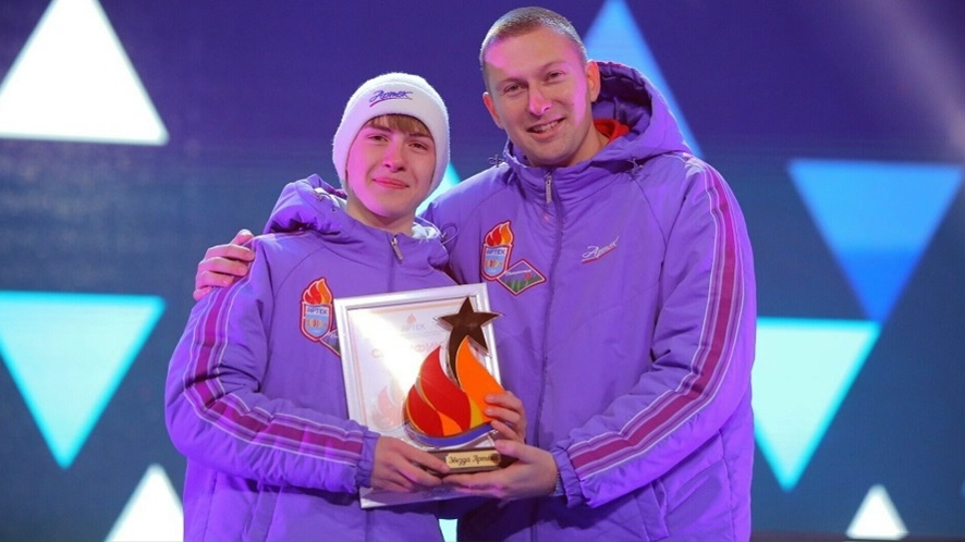 Злынковчанин стал обладателем знака общественного признания «Звезда Артека»