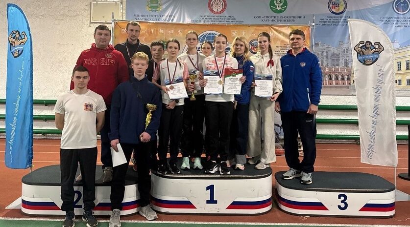 Брянская команда завоевала золото Всероссийских соревнований по полиатлону