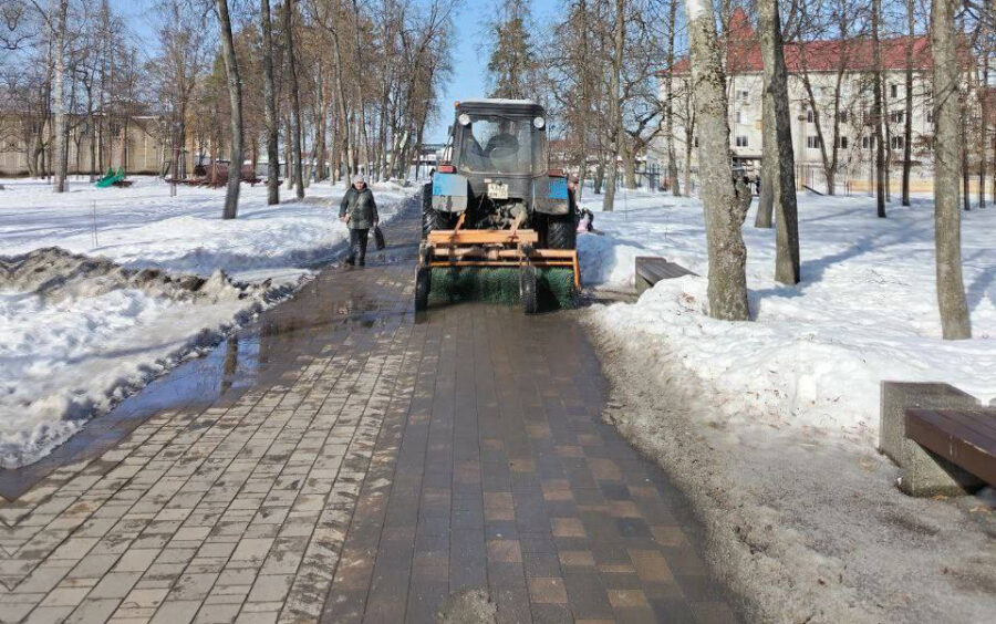 К открытию сезона готовятся брянские парки