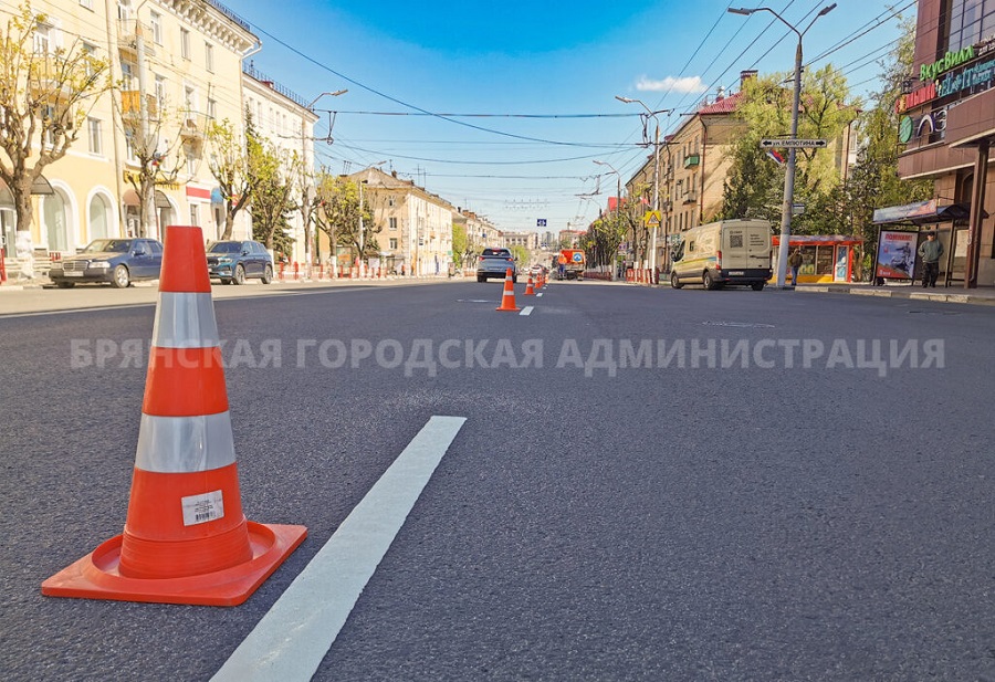 В Брянске на капитальный ремонт дорог выделено более миллиарда рублей