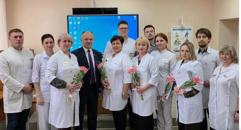 Депутат Госдумы Николай Щеглов посетил Брянскую городскую поликлинику №1