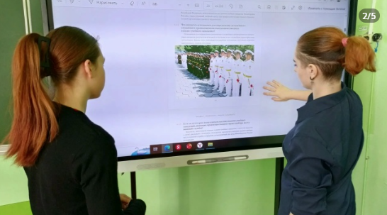 Спиридонобудские школьники участники   акции «Есть такая профессия — Родину защищать»