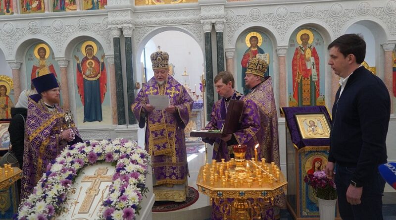 Роман  Богомаз награжден высочайшей патриаршей наградой