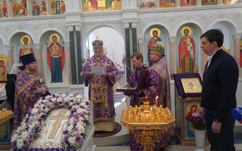 Роман  Богомаз награжден высочайшей патриаршей наградой