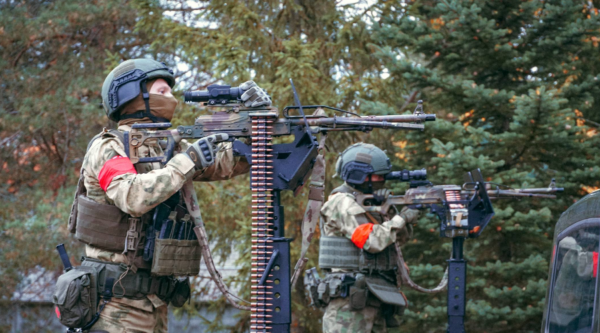  СОБР «Партизан»  Росгвардии отмечает 33-летие со дня образования