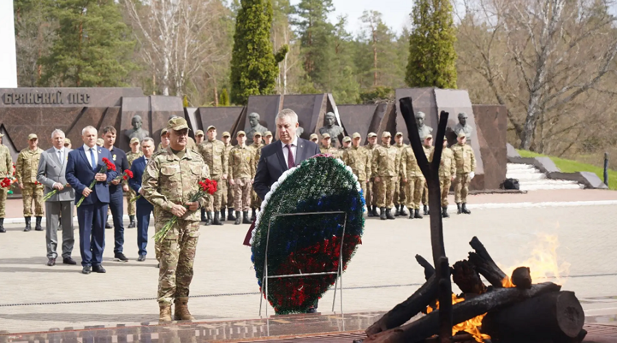 Бойцы бригады «БАРС-Брянск» награждены медалями «За укрепление боевого содружества»