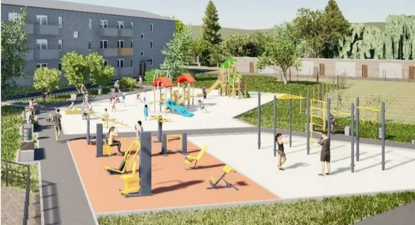 В селе Глинищево Брянского района благоустроят дворы МКД