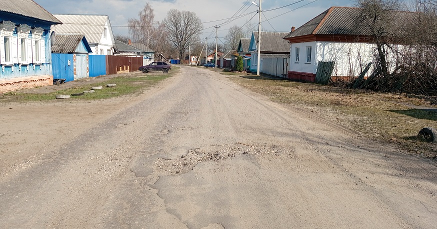 Ремонт дорог в Злынке Брянской области пройдет по семи улицам