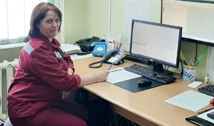 Фельдшер Погарской ЦРБ награждена медалью Луки Крымского