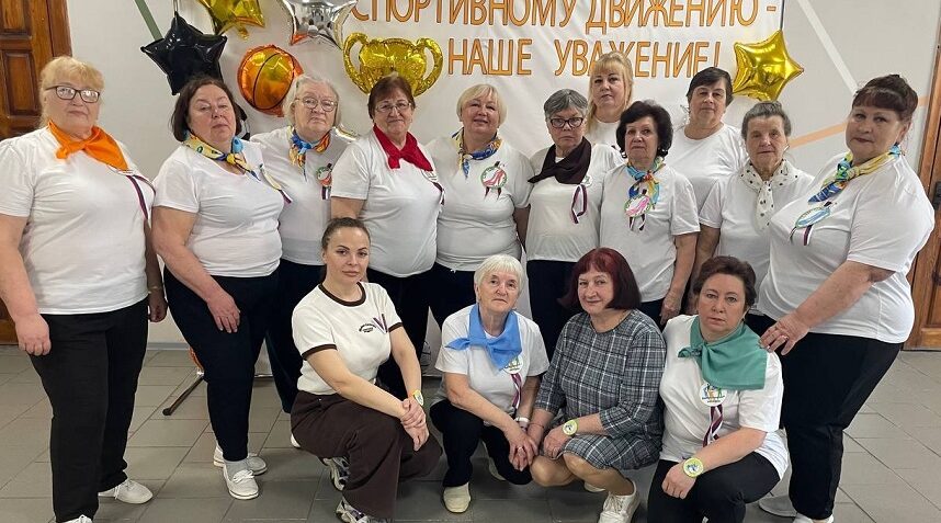 Злынковские «серебрянные волонтеры» участвовали в спортивных мероприятиях