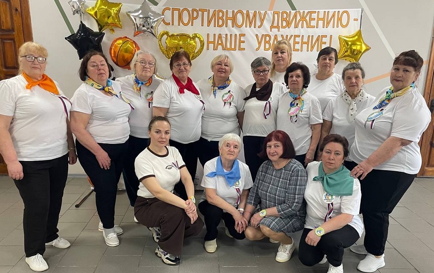 Злынковские «серебрянные волонтеры» участвовали в спортивных мероприятиях