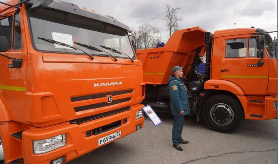 Обновление техники пожарно-спасательной службы Брянской области
