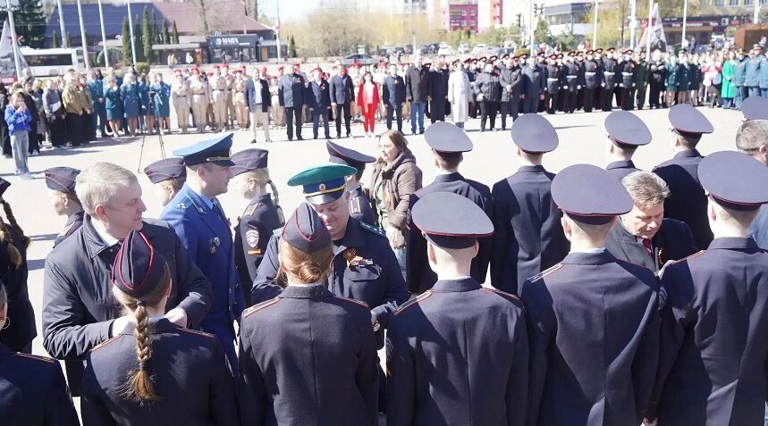 В Брянске дали старт акции «Георгиевская лента»