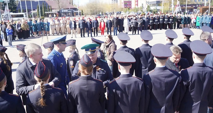 В Брянске дали старт акции «Георгиевская лента»