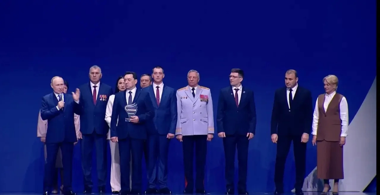 Владимир Путин наградил  Александра Подольного  за проект помощи жителям приграничья