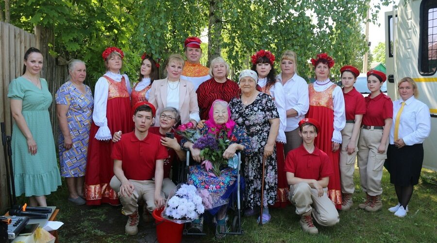 Злынковчанка Роза Николаевна Беспалая отметила 100-летие