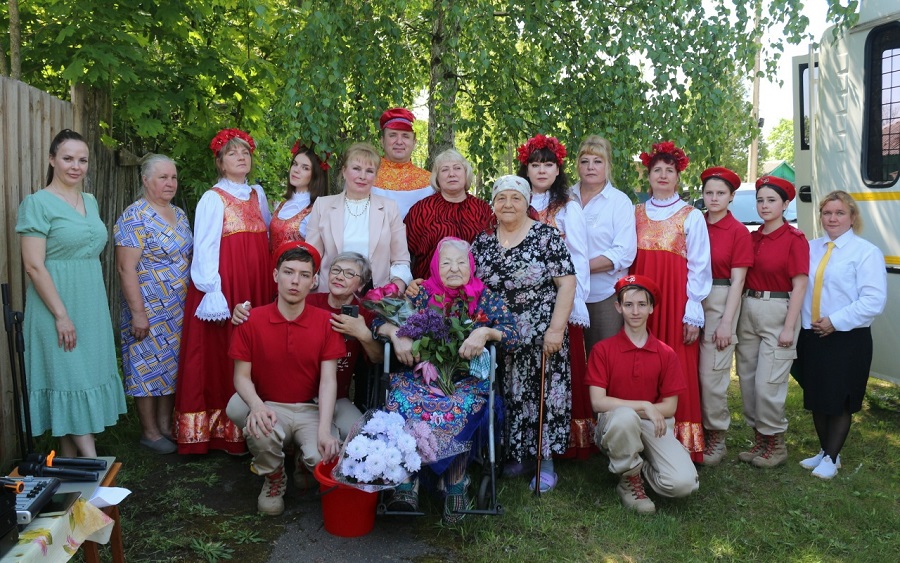 Злынковчанка Роза Николаевна Беспалая отметила 100-летие