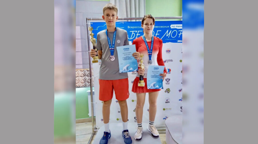 Призером соревнований в Архангельске стала юная брянская теннисистка