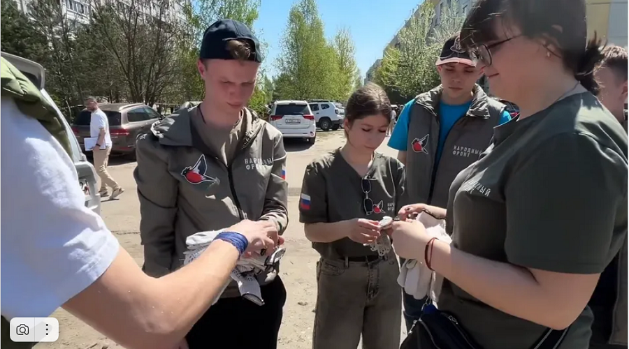 Народный Фронт помогает пострадавшим от обстрела ВСУ в Брянске