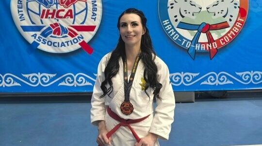 Спортсменка из Брянска стала призером Чемпионата мира по рукопашному бою