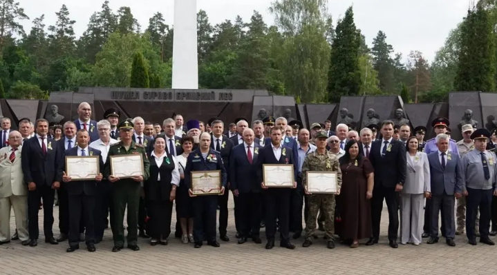 В Брянской области почтили память партизан и подпольщиков