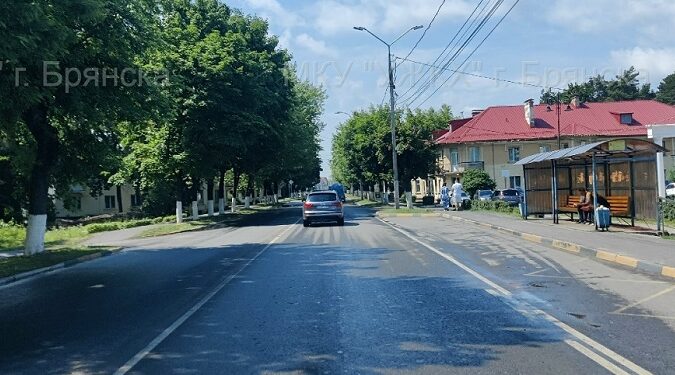 В Брянске  завершился ремонт дороги по улице Никитина