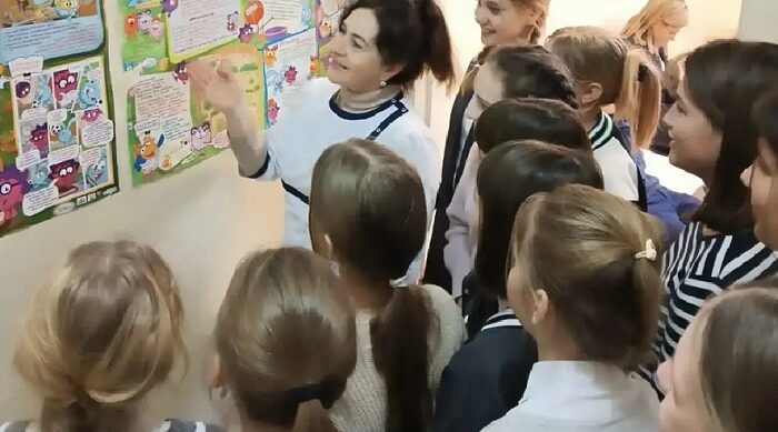 В Брянской городской детской поликлинике №2 работает Школе здоровья