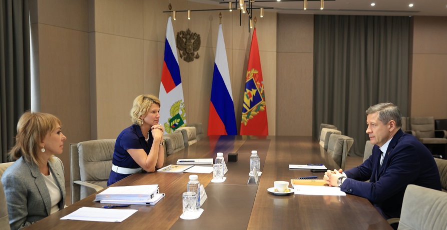Министр сельского хозяйства  провела рабочую встречу с врио Губернатора Брянской области