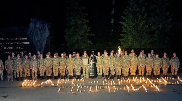Бойцы «БАРС-Брянск» провели акцию в День памяти и скорби