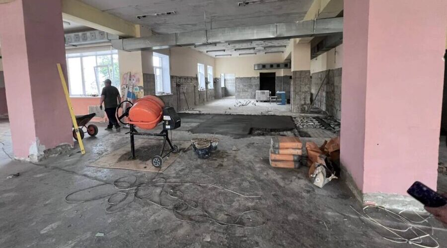 В Брянской области в Климово стартовал двухгодичный капитальный ремонт школы №1