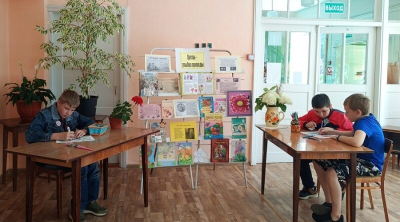 В Злынковской библиотеке  провели игровой час по экологии