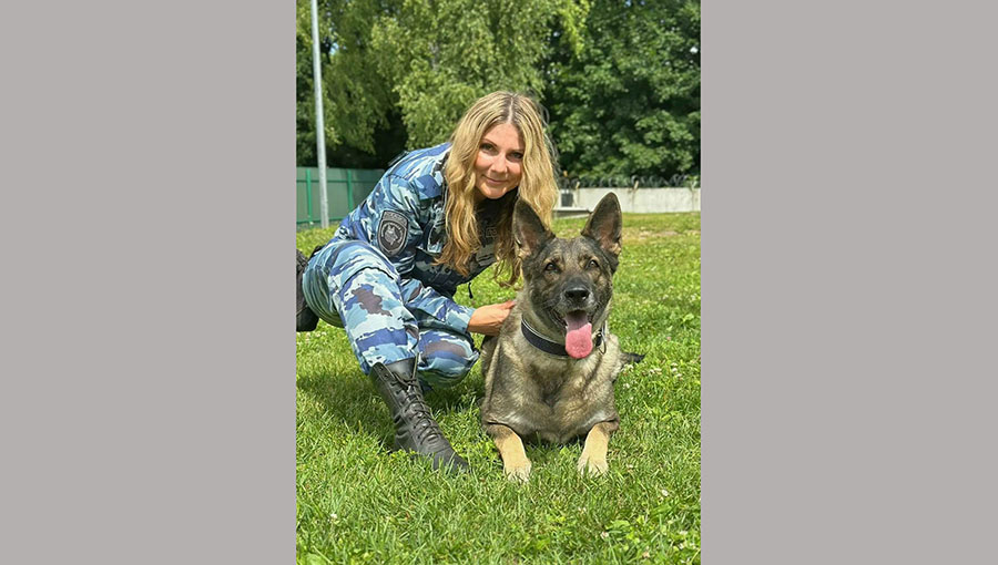 «Лучшей по профессии» стала полицейский‑кинолог из Брянска Галина Гасс