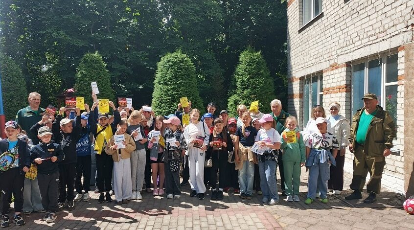 В Мглинском лесничестве Брянщины продолжается акция «Останови огонь»