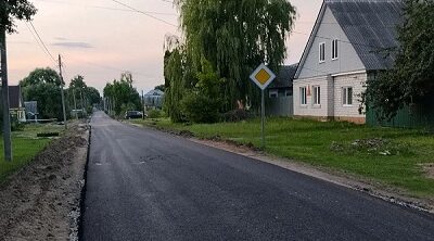В Злынке продолжается ремонт дорог