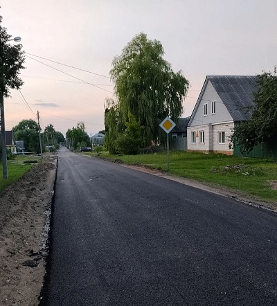 В Злынке продолжается ремонт дорог