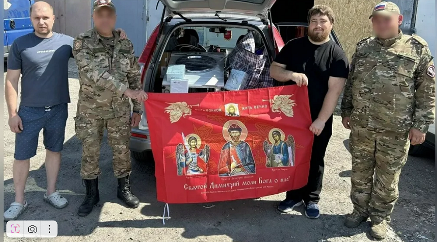 Отряд «БАРС-Брянск» получил от епархии радиостанции и стиральную машину