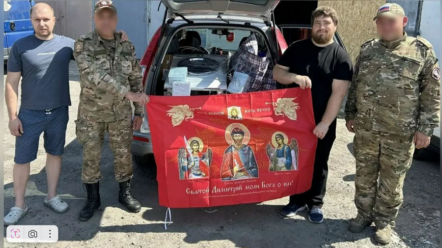 Отряд «БАРС-Брянск» получил от епархии радиостанции и стиральную машину