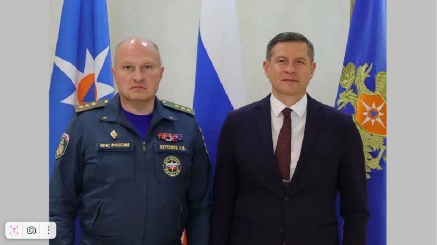 Глава МЧС Куренков и Егор Ковальчук обсудили защиту Брянщины от атак ВСУ