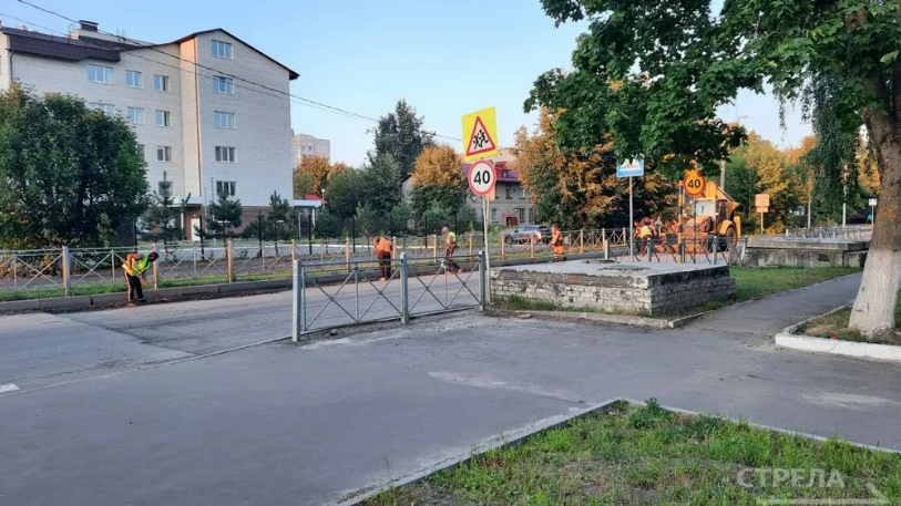 В Брянске продолжается капремонт улицы Котовского