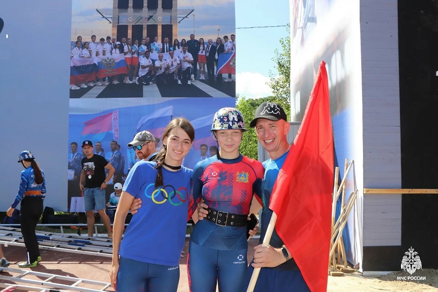 Брянская спортсменка — чемпионка России по пожарно-спасательному спорту