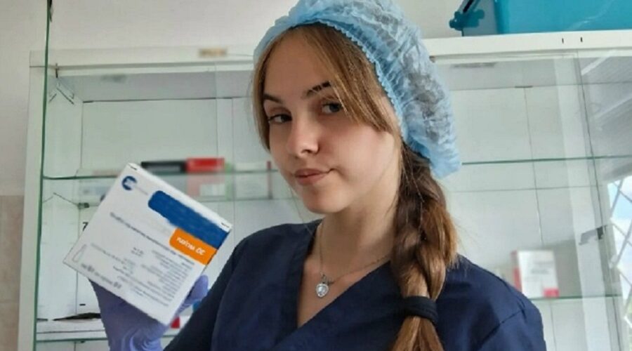 Алина Стрешная — процедурная медсестра в Унечской ЦРБ