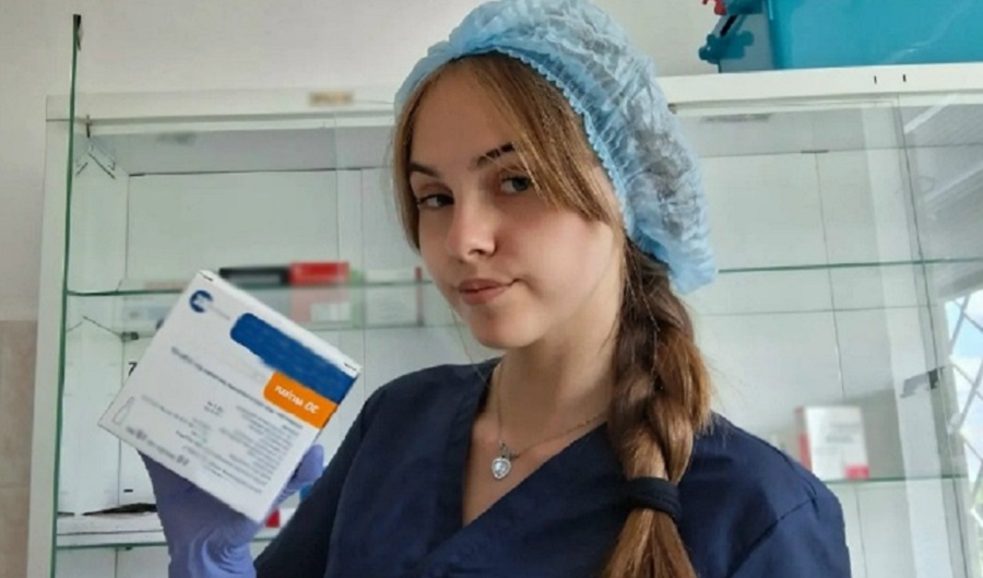 Алина Стрешная — процедурная медсестра в Унечской ЦРБ