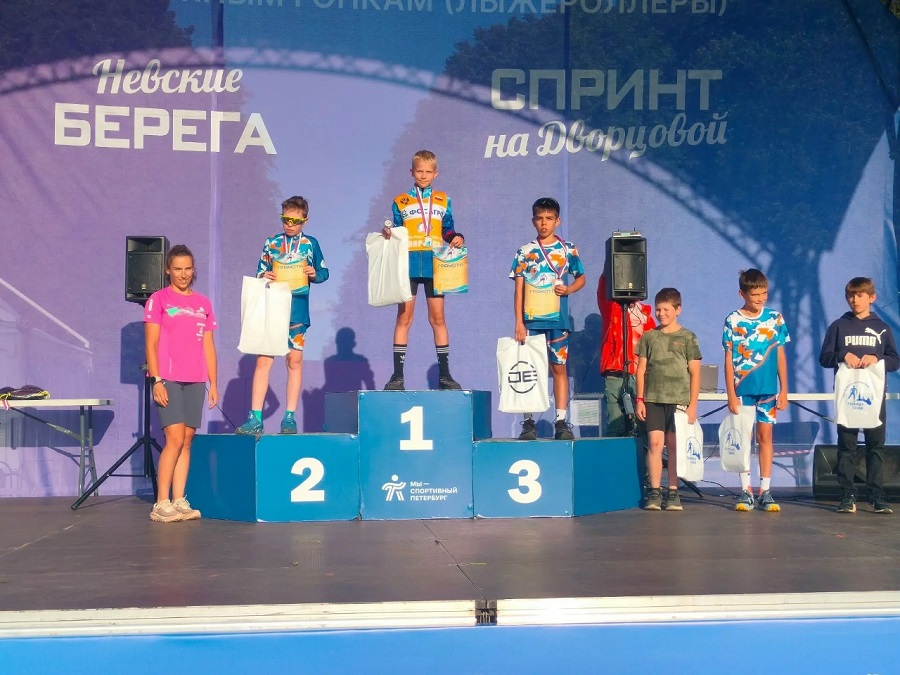 Александр Новосельцев — победитель соревнований по лыжероллерам «Олимпийские надежды»