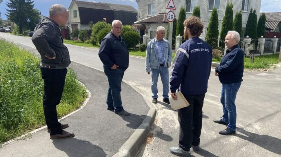 В брянской Бежице заканчивается капремонт улиц Маяковского и Гончарова