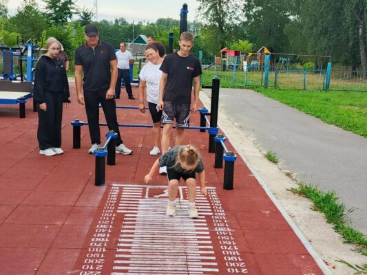 В Клинцовском районе в День физкультурника выполнили нормативы ГТО