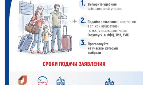 На Брянщине начался прием заявлений  для голосования по месту нахождения