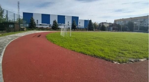 В Трубчевске Брянской области строится спортплощадка