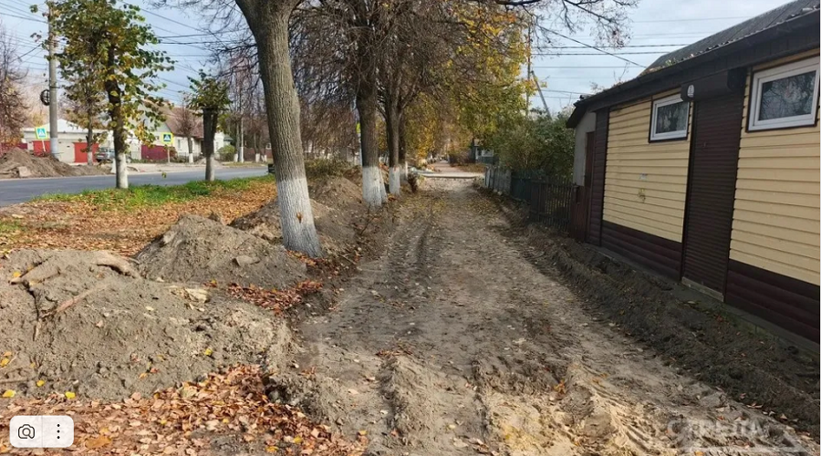 Благоустройство тротуаров и дорог в Бежицком районе Брянска