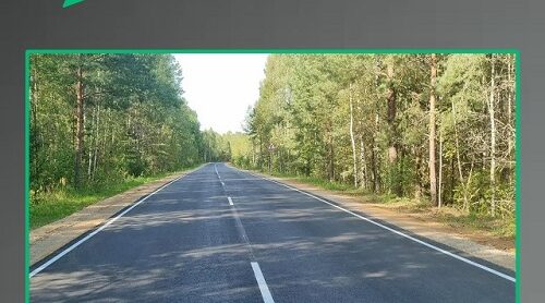 В Рогнединском районе Брянщины  отремонтировали дорогу по нацпроекту