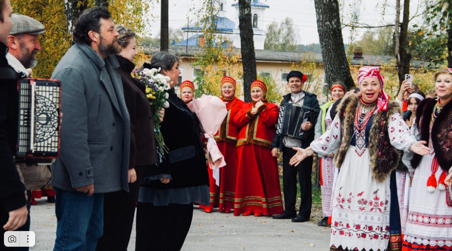 В селе Алешинка прошли съёмки телепередачи «Играй, гармонь любимая!»
